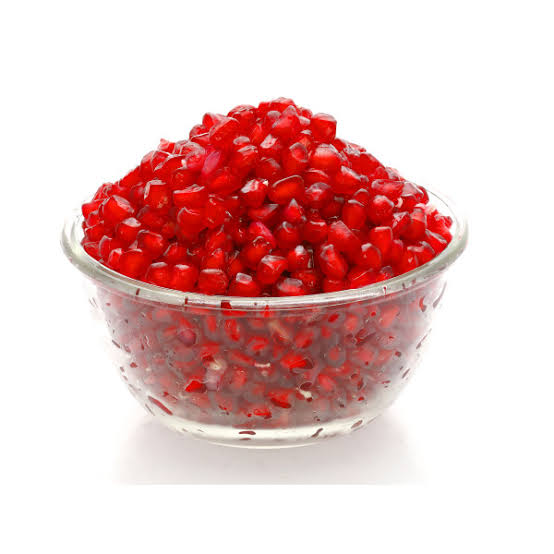 Pomegranate peeled